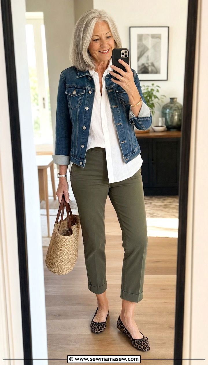 Denim Jacket for Women Over 60 - 30 Best jackets for women over 60
