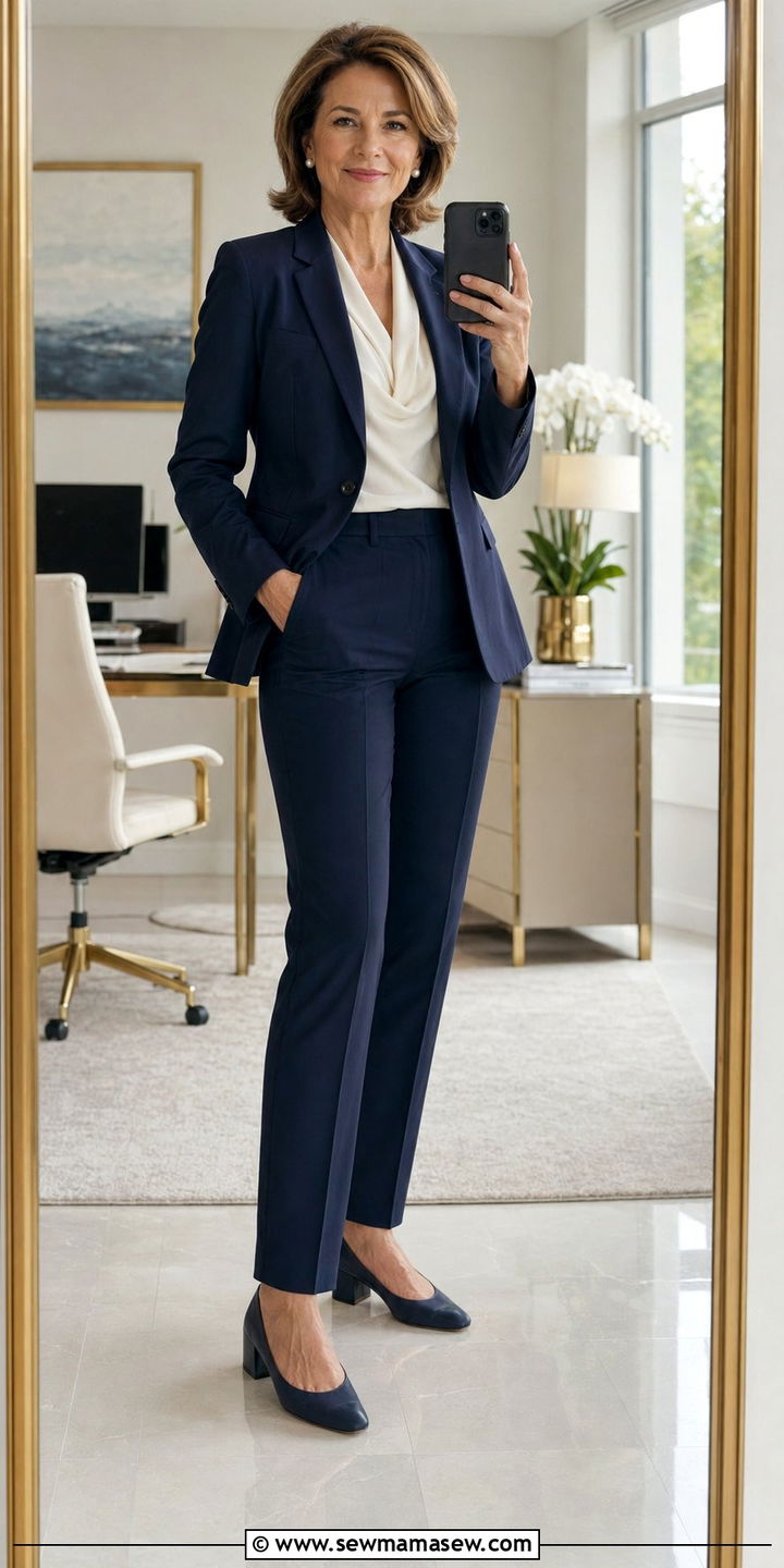 Elastic Back Tailored Pants For Women Over 50 - 30 Best pants for women over 50