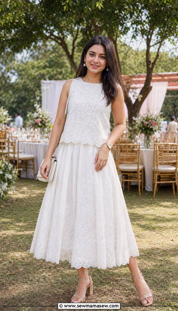 Embroidered Co Ord Set Wedding Guest - 30 Wedding guest co-ord outfit ideas