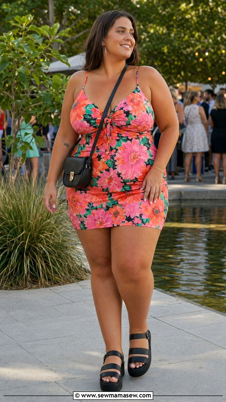 Floral Mini Dress Plus Size Summer - 35 Plus size outfit ideas size 22 summer