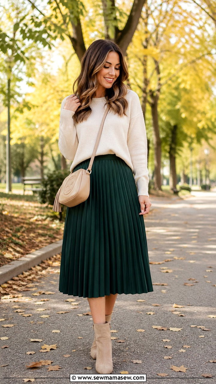 Forest Green Leather Jacket With Black Jeans - 40 All forest green outfit ideas