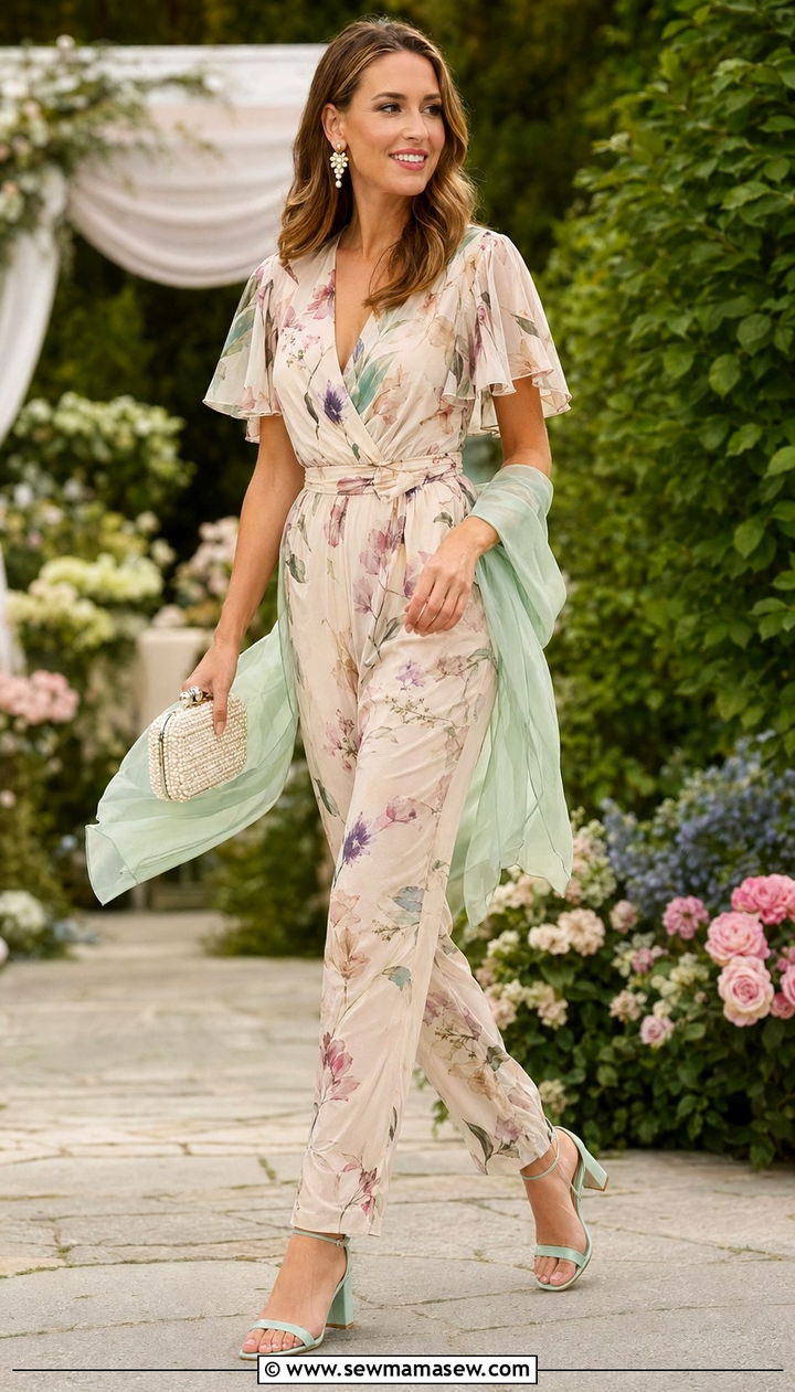 Garden Wedding Guest Jumpsuit Look - 30 Wedding guest outfits with jumpsuit
