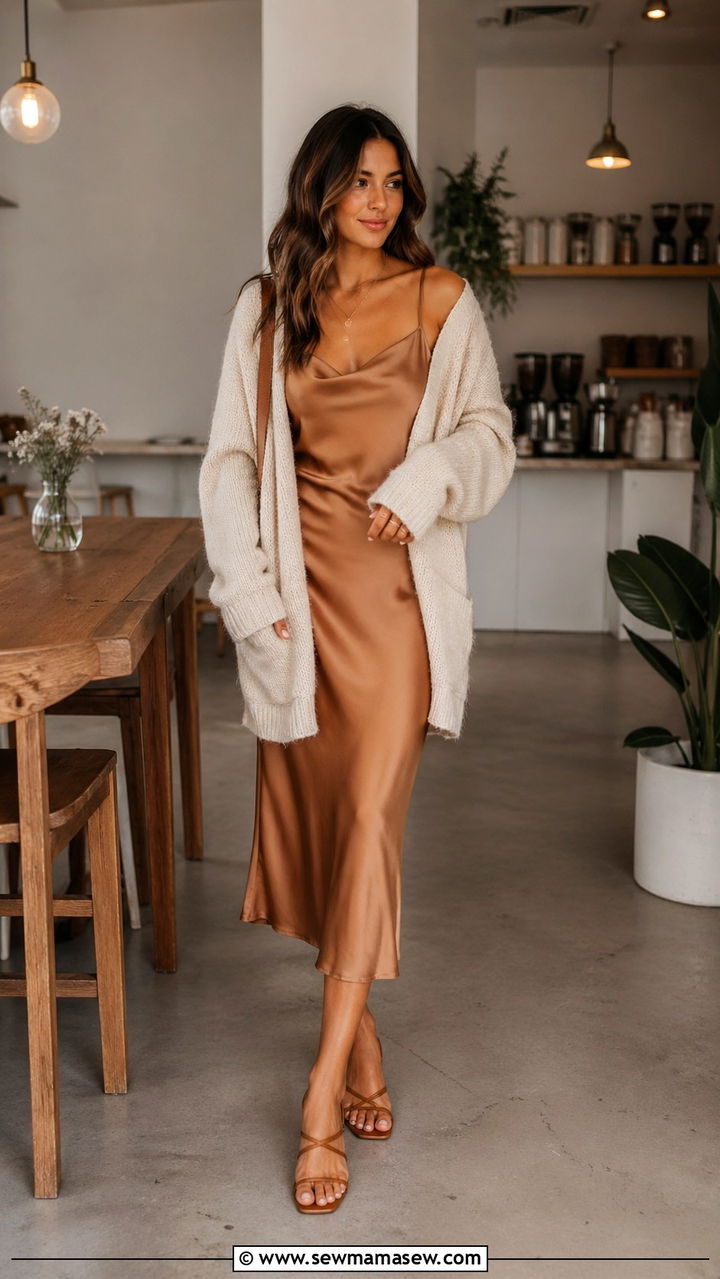 Head To Toe Caramel Monochrome Knit Set - 40 All caramel outfit ideas