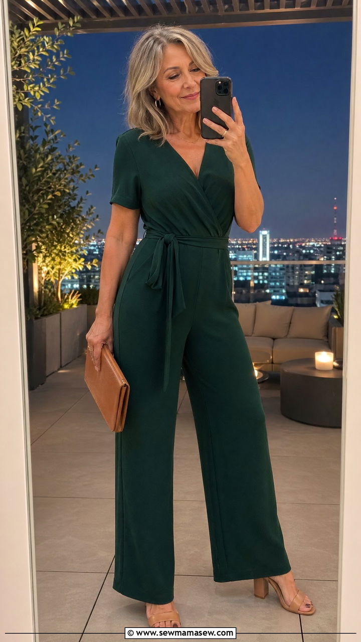 Jumpsuit summer outfit for women over 50 - 35 What to wear in summer for women over 50