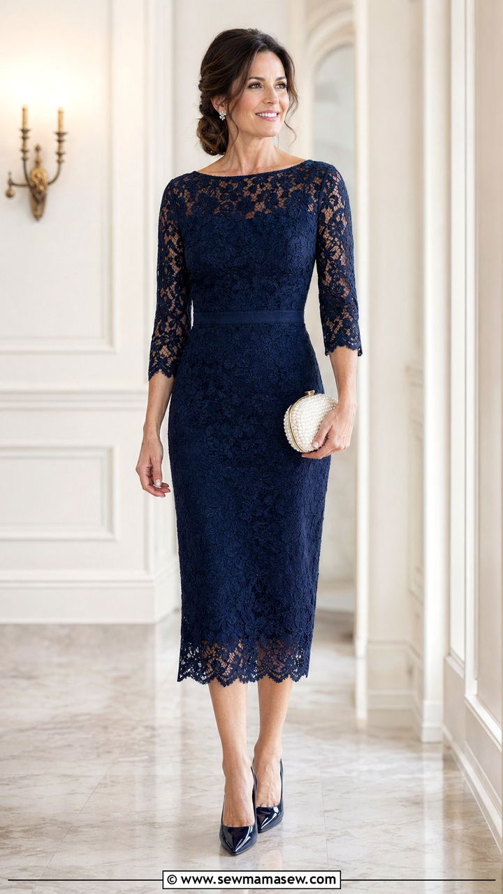 Lace Dress for Wedding Guest Mom - 30 wedding guest outfits for moms