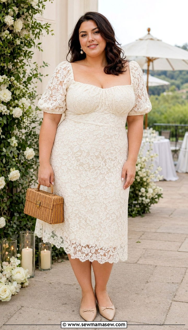 Lace Midi Dress Plus Size Summer - 35 Plus size outfit ideas size 22 summer