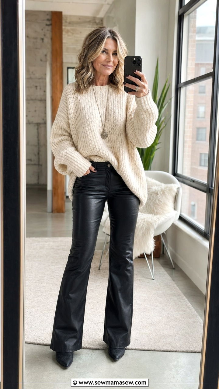 Leather Pants For Women Over 50 - 30 Best pants for women over 50