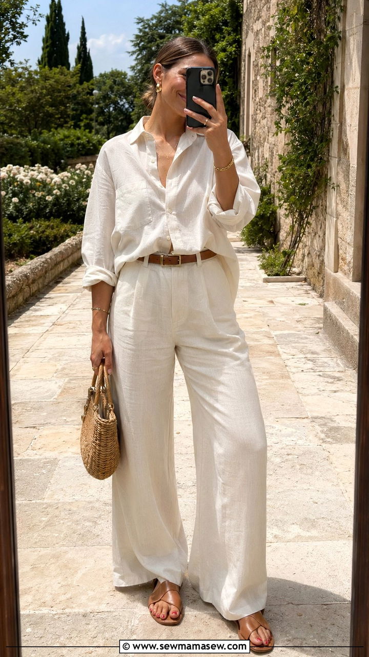 Linen Co Ord Set Wedding Guest Outfit - 30 Wedding guest co-ord outfit ideas