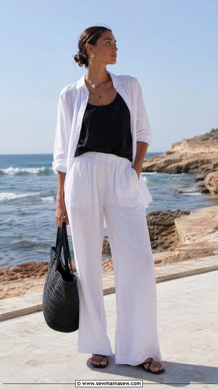 Linen Pants Outfit Tall Women - 35 tall women outfit ideas