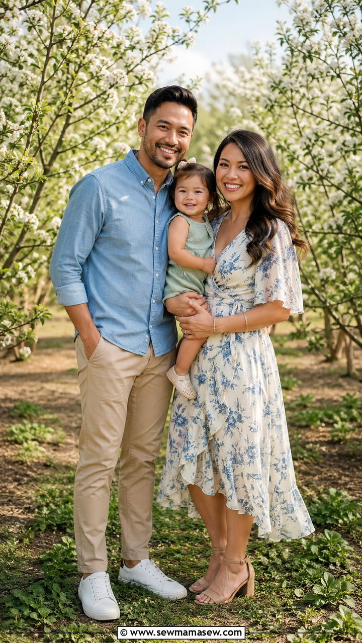 Matching Family Reunion Outfits for Spring - 30 Spring family reunion outfits