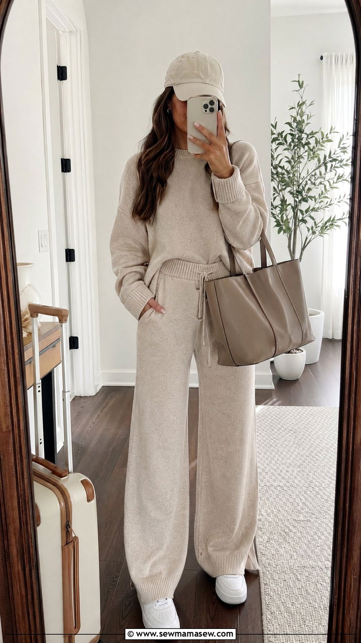 Matching Loungewear Set Outfit - 35 casual outfit ideas for women