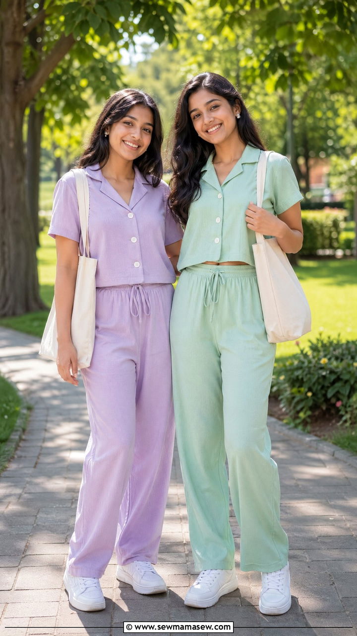 Matching Pastel Co Ord Sets Sisters - 35 Summer matching outfits for sisters