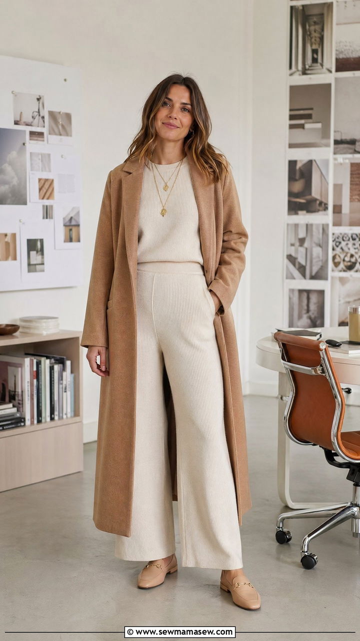 Matching Set Office Outfit 2026 - 35 work outfits 2026