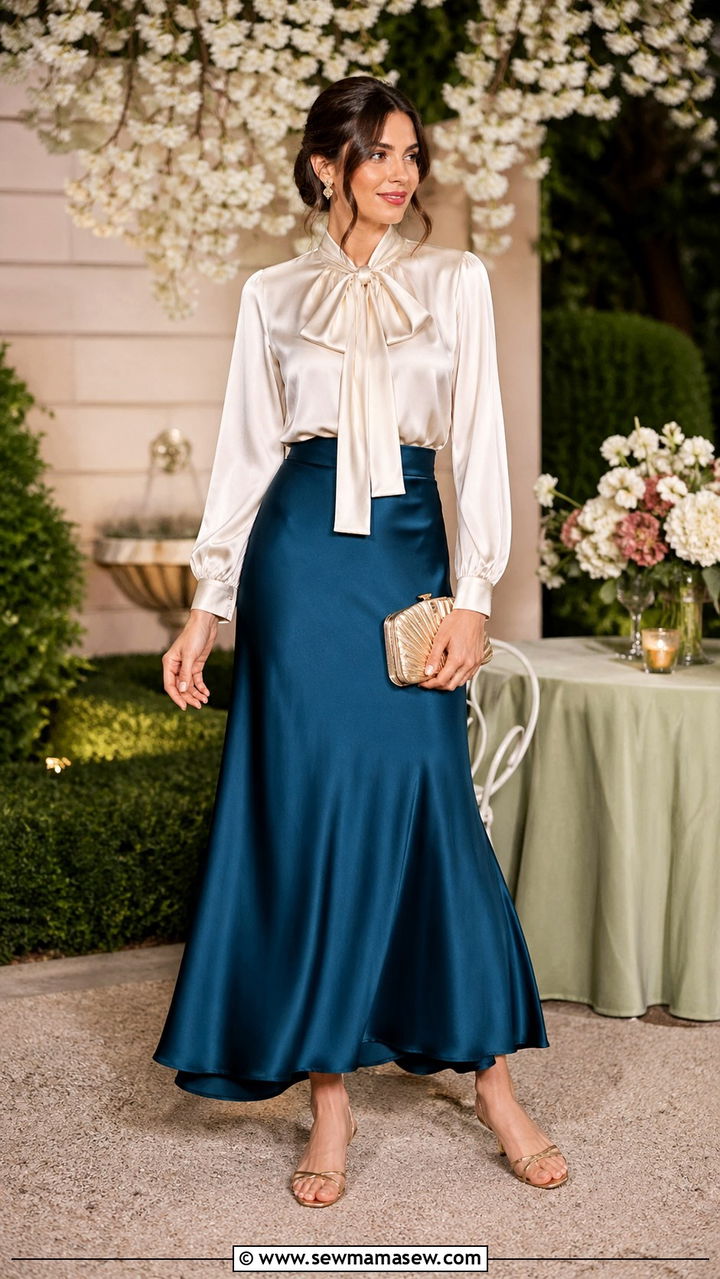 Maxi Skirt With Chunky Sweater Outfit - 30 spring maxi skirt outfit ideas