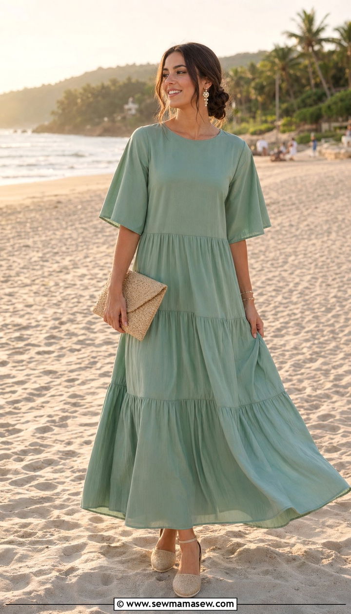 Modest Beach Wedding Guest Outfit - 35 Modest wedding guest outfits