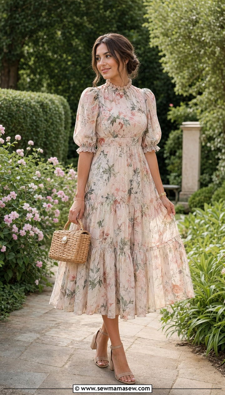 Modest Garden Wedding Guest Outfit - 35 Modest wedding guest outfits