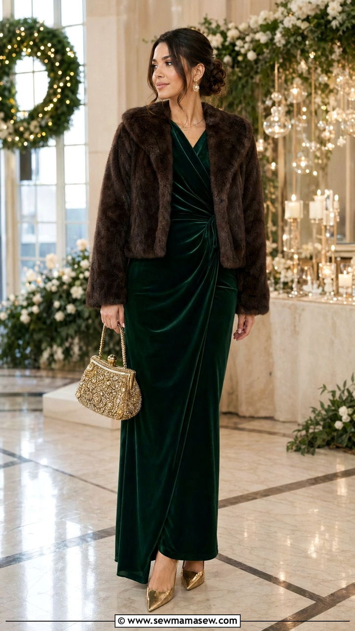 Modest Winter Wedding Guest Outfit - 35 Modest fashion outfit ideas