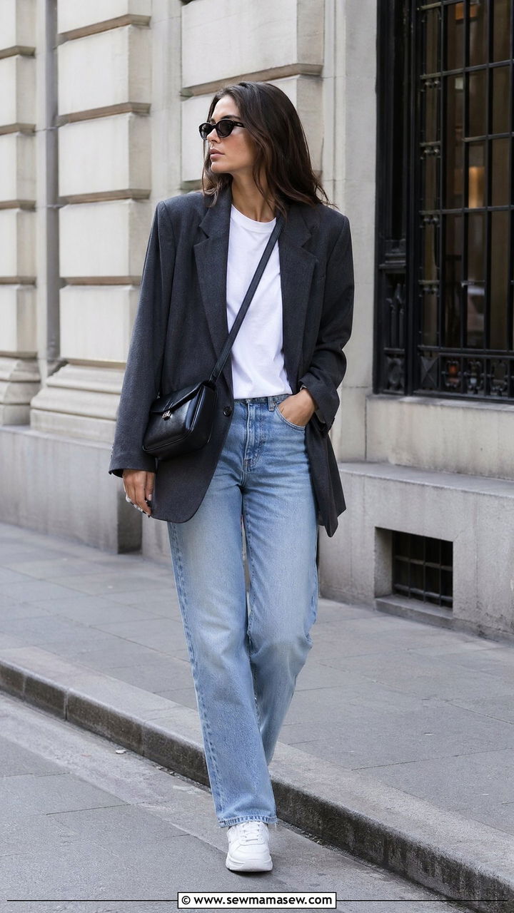 Oversized Blazer Outfit Tall Women - 35 tall women outfit ideas