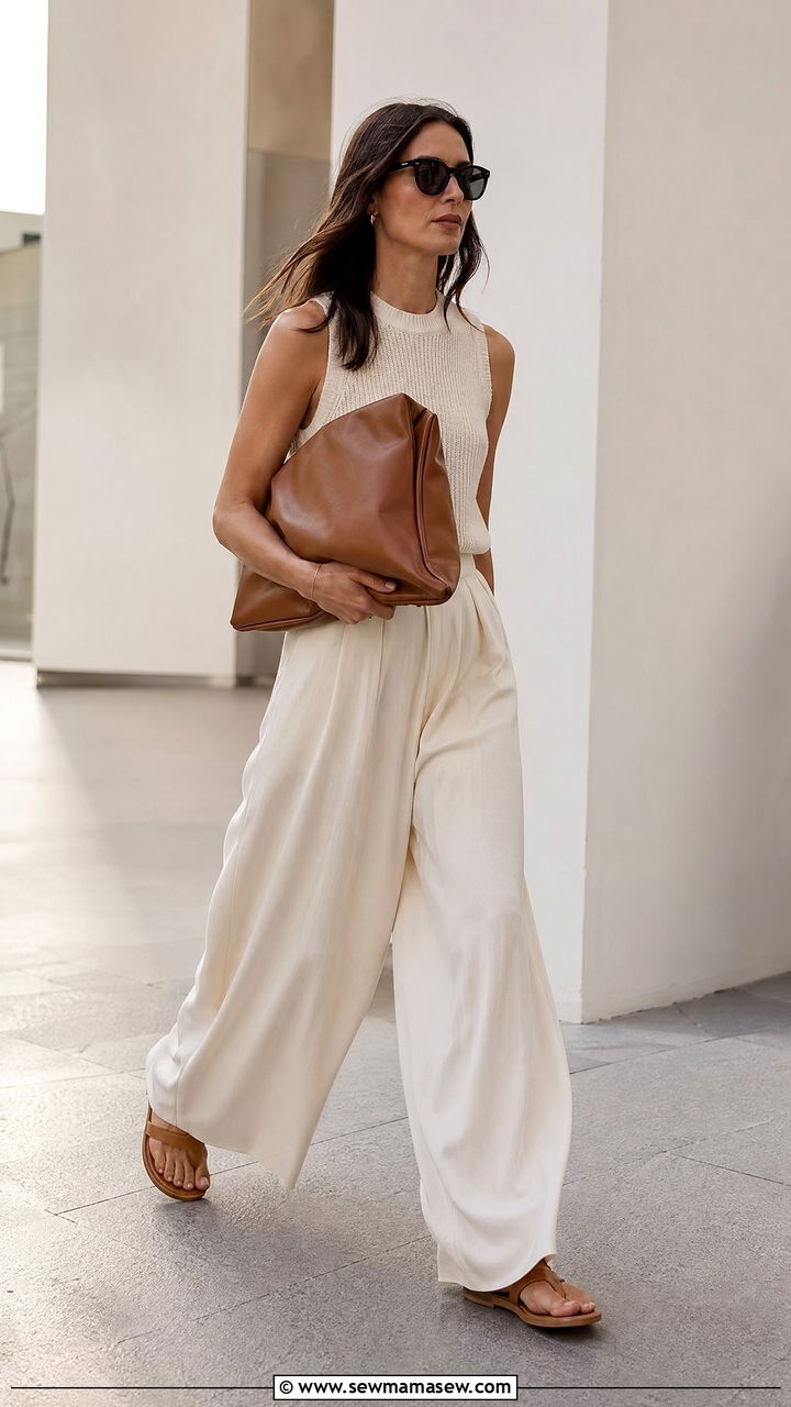Oversized Clutch Bag With Minimalist Outfit - 35 Clutch bag outfit ideas