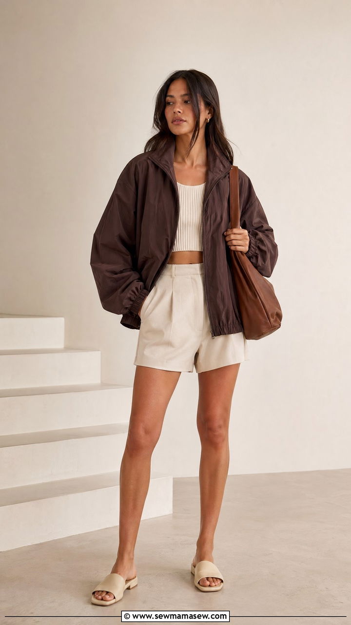 Oversized Windbreaker Outfit - 35 windbreaker outfits inspo