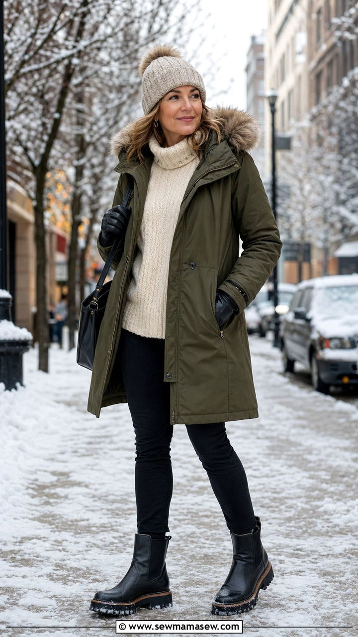 Parka Jacket Outfit Over 40 - 30 Best jackets for women over 40