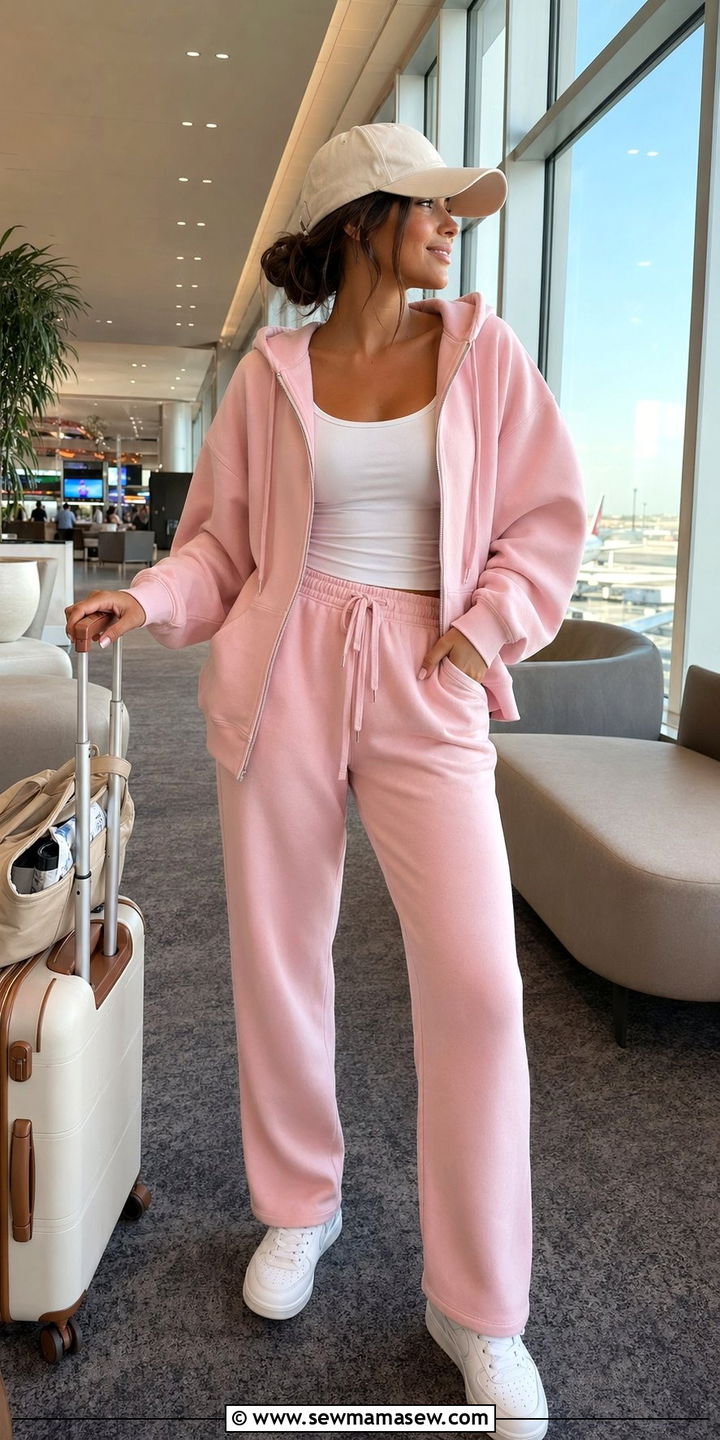 Pastel Pink Tracksuit Outfit - 35 Pastel outfit ideas