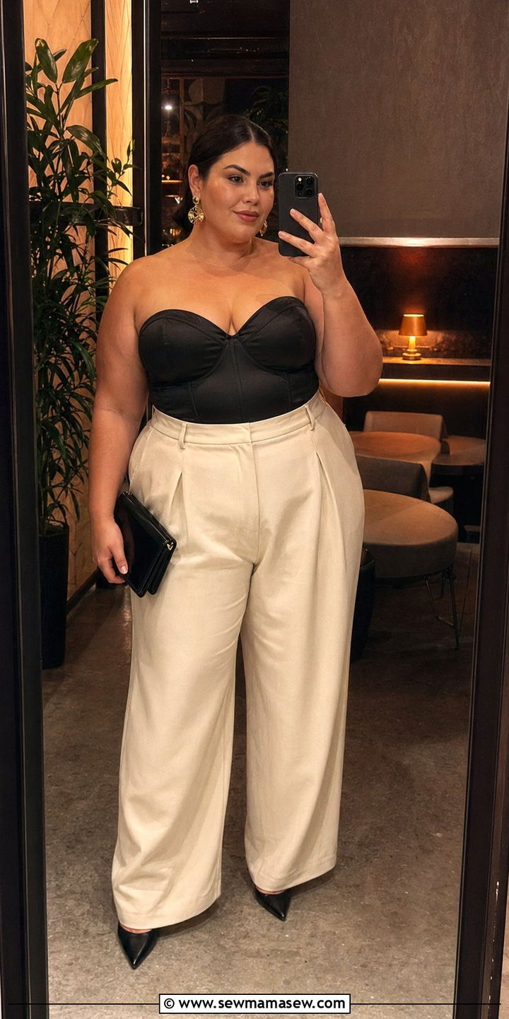 Plus Size Size 24 Corset Top Outfit - 35 Plus size outfit ideas size 24