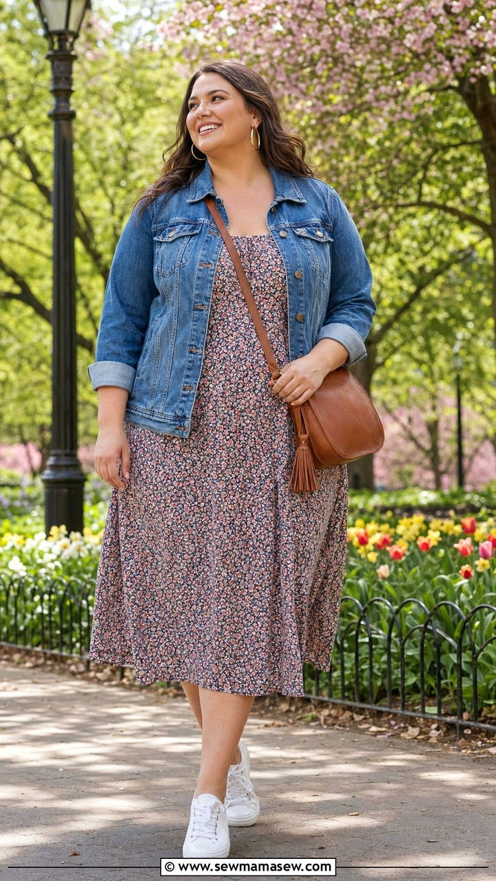 Plus Size Size 24 Denim Jacket Outfit - 35 Plus size outfit ideas size 24