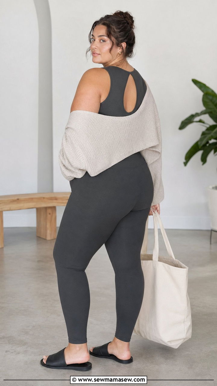 Plus Size Yoga Jumpsuit Outfit - 35 Plus size yoga outfit ideas