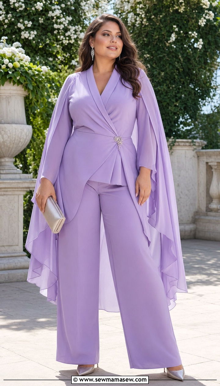 Plus size pantsuit wedding guest outfit - 35 plus size wedding guest outfit ideas