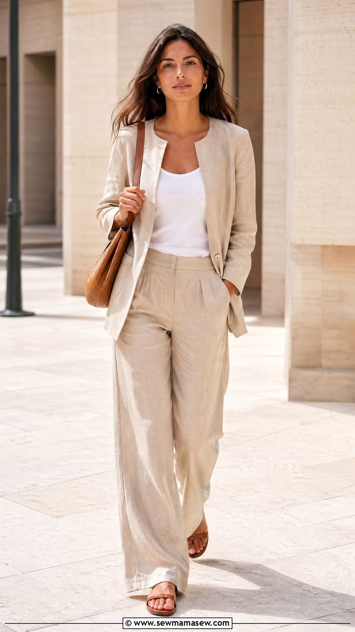 Relaxed Suit Office Outfit 2026 - 35 work outfits 2026