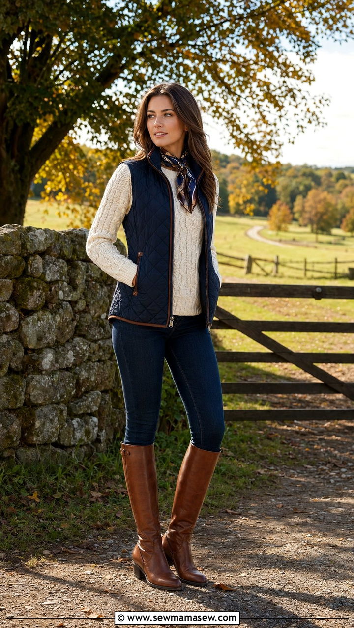 Riding Boots Outfit - 35 Old money wardrobe essentials