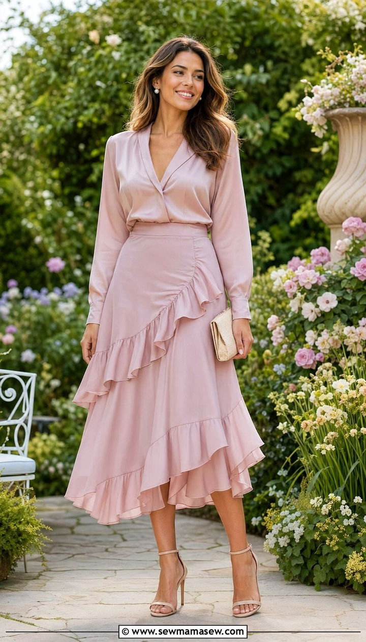Ruffle Skirt Outfit Tall Women - 30 Best skirts for tall women
