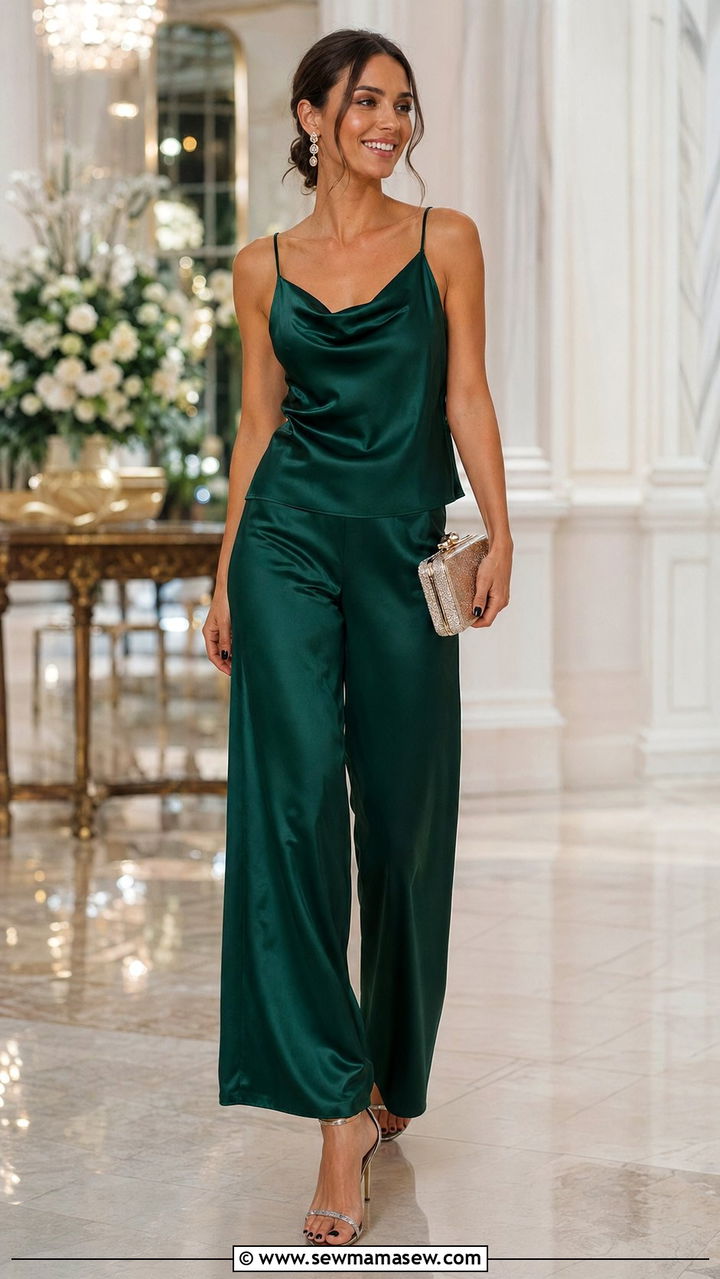 Satin Co Ord Set Wedding Guest - 30 Wedding guest co-ord outfit ideas