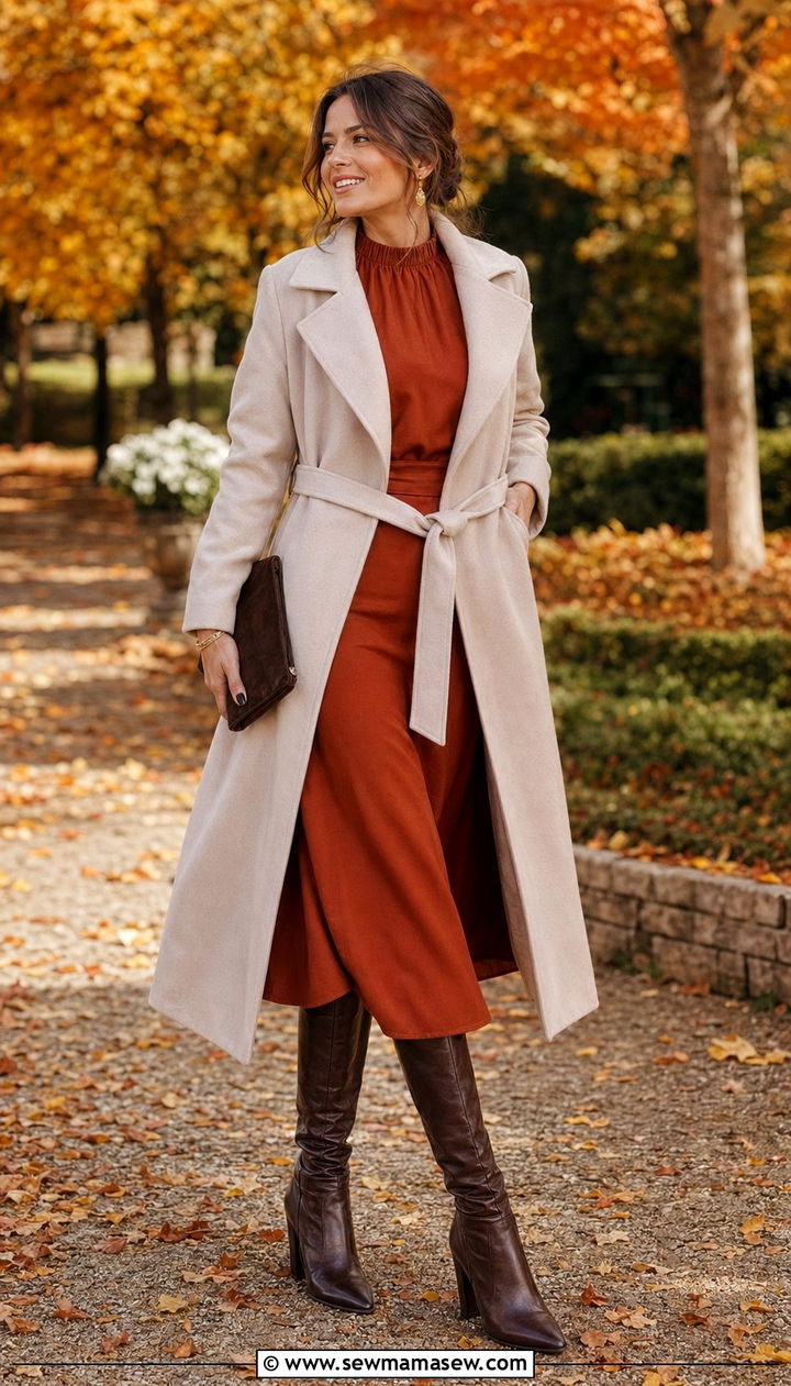 Semi Formal Wedding Guest Fall Dress - 35 Semi formal wedding guest outfit ideas