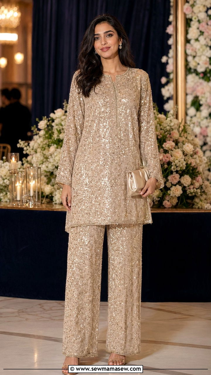 Sequin Co Ord Set Wedding Guest - 30 Wedding guest co-ord outfit ideas