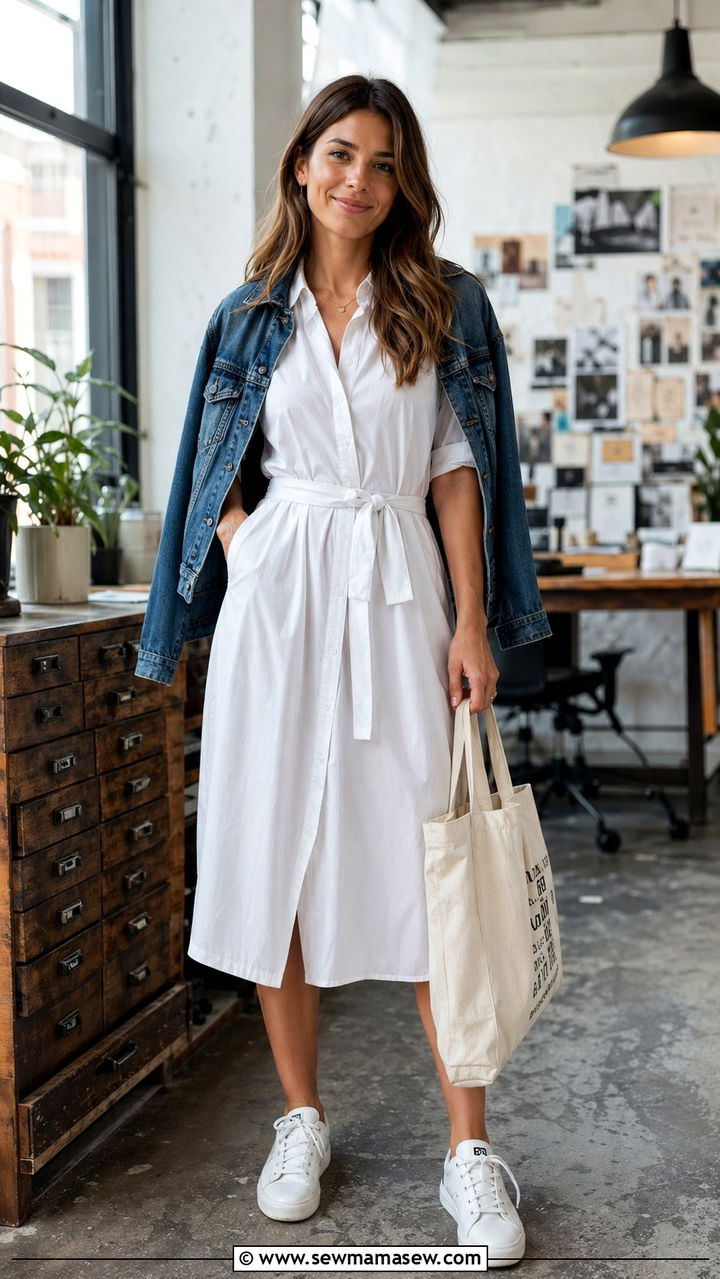 Silk Blouse with Tailored Trousers and Heels - 30 Work outfits for creative agency