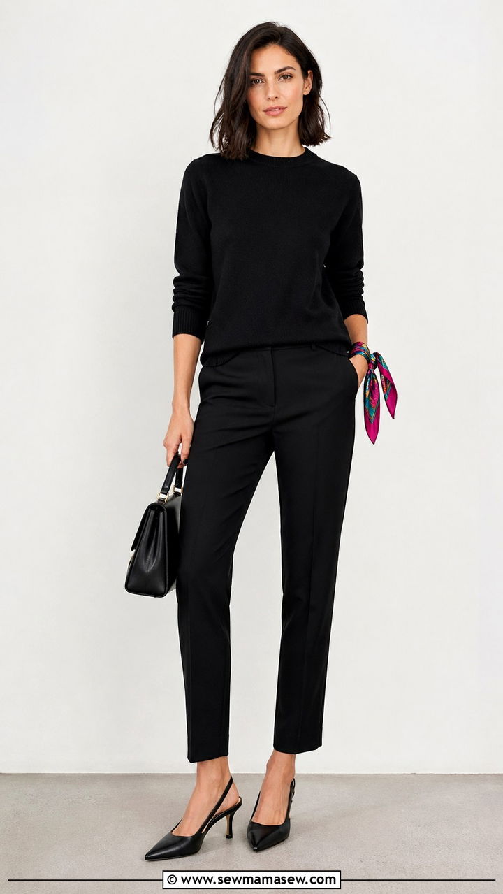 Silk Scarf Around The Wrist - 30 Silk scarf outfit ideas
