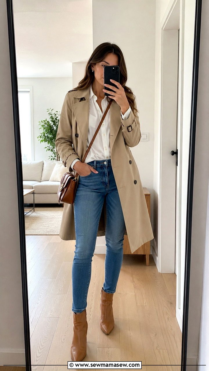 Skinny jeans with ankle boots outfit - 30 Skinny jeans outfit ideas with boots