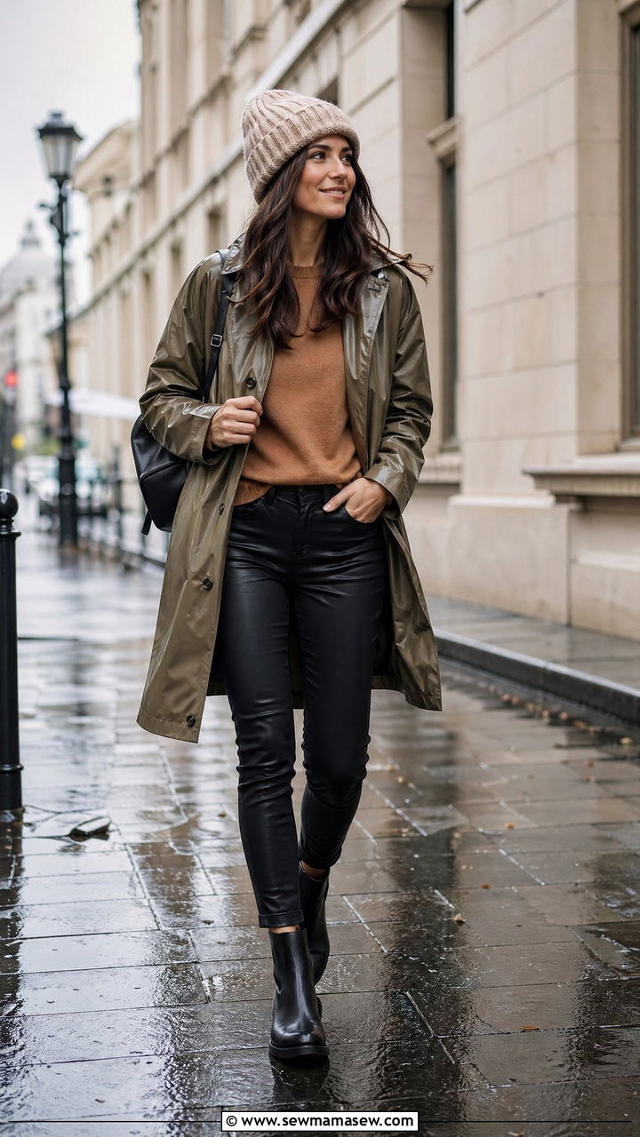 Solo Travel Rainy Day Outfit - 35 Solo travel outfit ideas