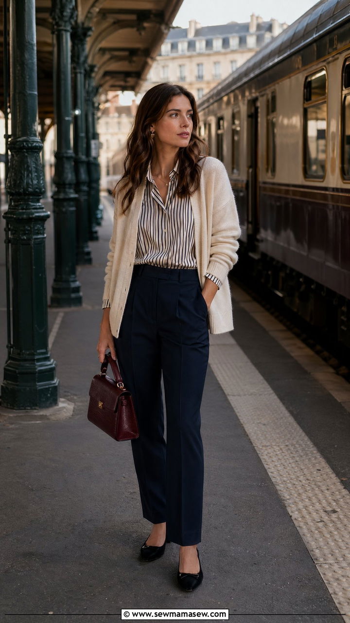Solo Travel Train Outfit Europe - 35 Solo travel outfit ideas