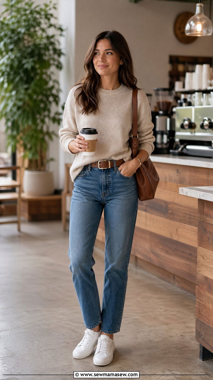 Sweater and Jeans Weekend Getaway - 35 Weekend getaway outfits