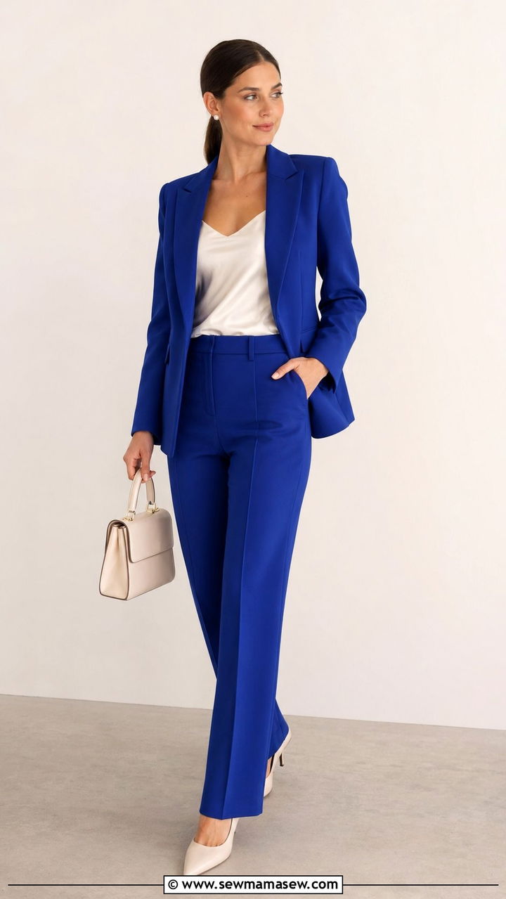 Tailored Pantsuit Wedding Guest Outfit - 30 wedding guest outfits Pinterest