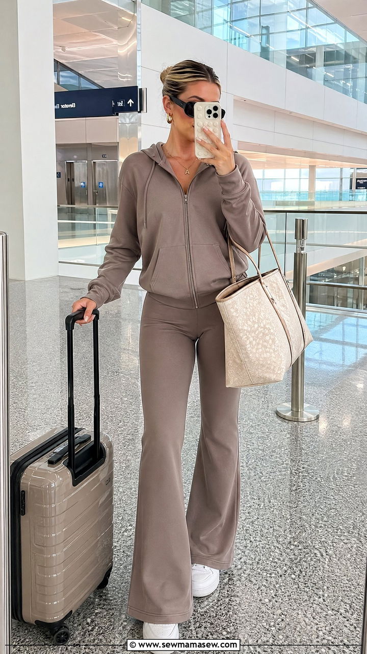 Taupe Loungewear Set Outfit - 35 Taupe outfit ideas