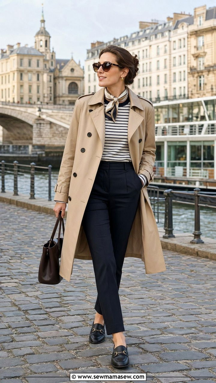 Trench coat river cruise outfit - 35 River cruise outfit ideas