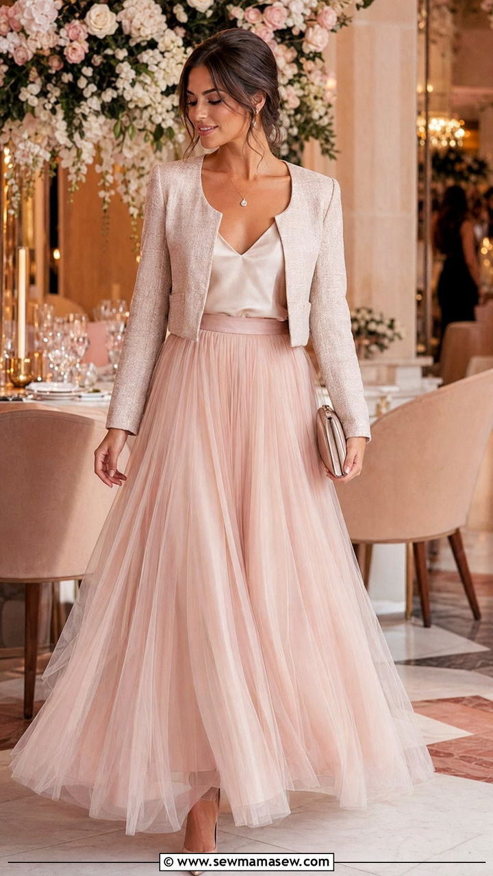 Tulle Skirt Wedding Guest Outfit Long Torso - 30 wedding guest outfits for long torso women