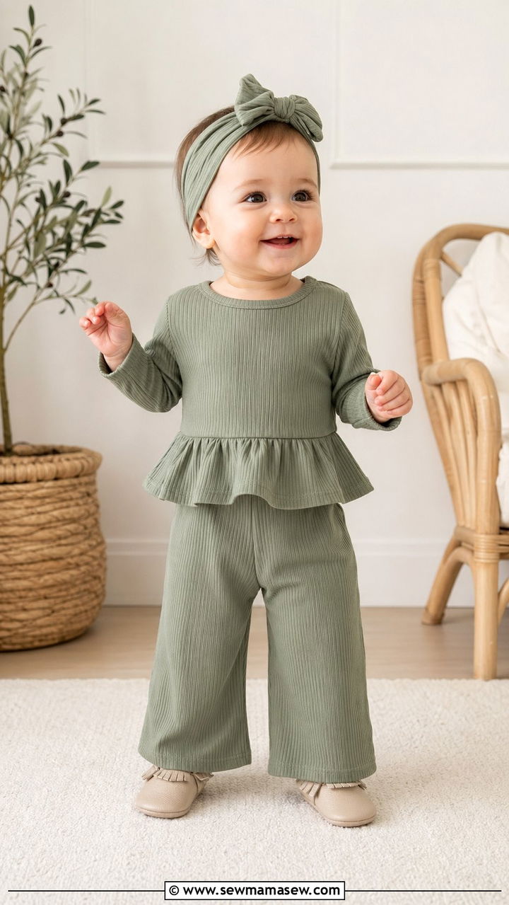 Two Piece Co Ord Set Outfit - 30 Baby girl outfit ideas