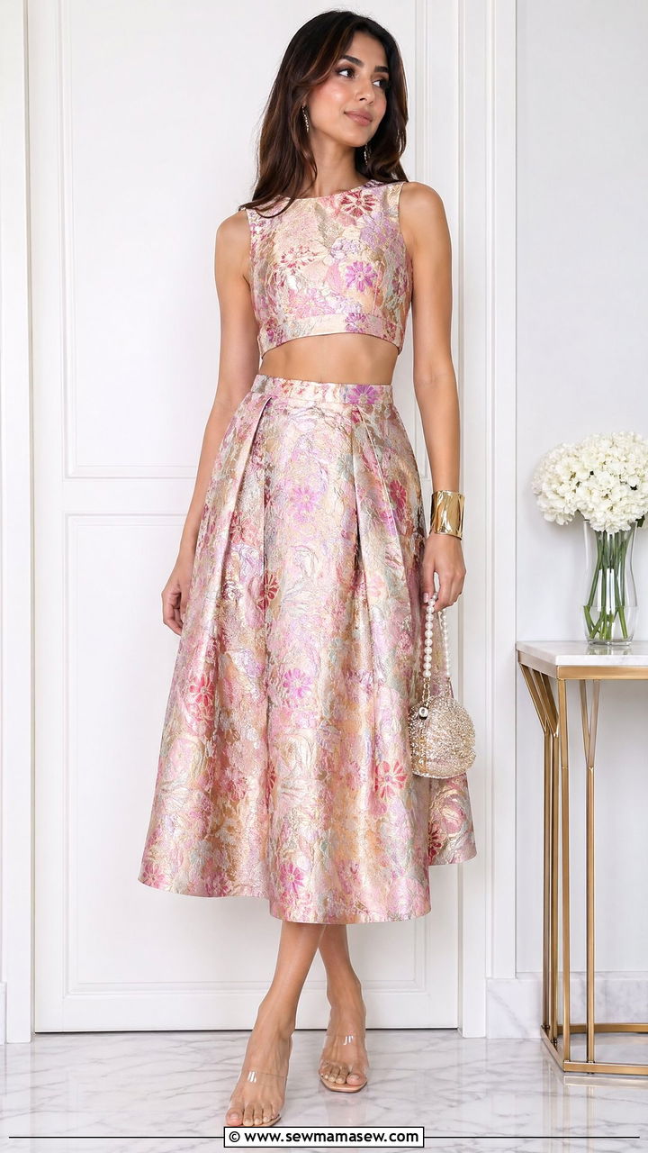 TwoPiece Set Wedding Guest Outfit - 35 Wedding guest outfits for women