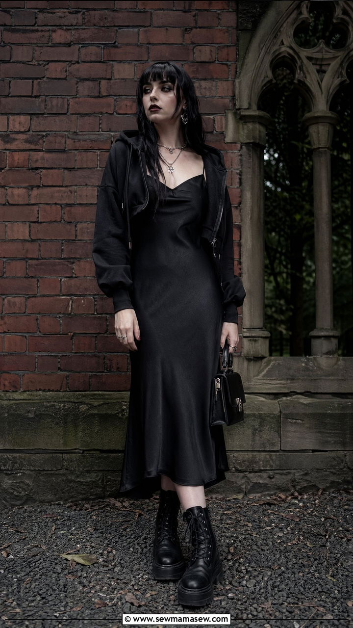 Universal Monsters Dark Edgy Outfit - 35 Universal Studios outfit ideas