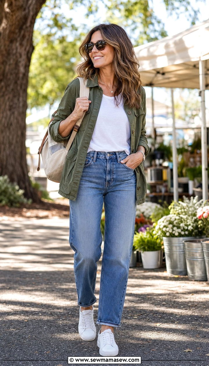 Utility Jacket Outfit Over 40 - 30 Best jackets for women over 40